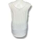 Nextmia Womens Tank Top Shirt American Flag Sleeveless Pullover Beige Red Blue Size 18 Photo 2