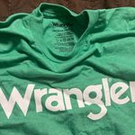 Wrangler Womens  Green white T-Shirt Photo 1
