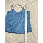 Thread Supply Women’s Large Medium Wash Blue Tank Top Shirt Racerback Photo 6