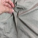 Athleta NWOT  Lightweight Lunar Sheen Shirt Jacket Brownstone Beige XL Relaxed Photo 11