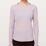 Lululemon Sculpt Long Sleeve Top Powdered Mauve Womens Photo 1