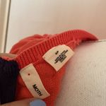 Anthro Moth Coral Knit Top Pink Photo 3