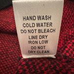 Bibi Football Game Day Short Sleeve Sweater Womens Large Black Red Preppy Casual Photo 6