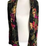 Worthington Isla Floral Snap Closer Long Sleeve Belted Blazer Jacket XXL Photo 1