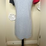 Tommy Hilfiger Grey, Red & Blue Colorblock Heart T-Shirt Midi Dress Sz S Photo 11