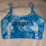 SheIn blue angel top Photo 0