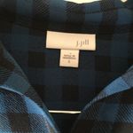 J.Jill  Layered Buffalo Check Tunic Shirt Dress S Photo 6