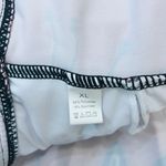 New Boutique floral orangish red and black swimsuit top size XL Orange Photo 4