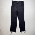 Free People  we the free black Wash high waisted raw hem jeans women’s size 29 Photo 7