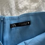 ZARA : Elegant Blue Strapless Dress Photo 9