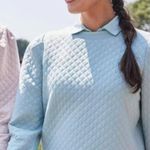 Lady Hagen Walter Hagen Women's Clubhouse Pullover Crew Neck in Ether/Seafoam size XL Photo 0