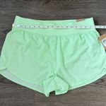 ASICS  Woven Run Short With Curve Yoke‎  - Size XL - Patterned Neon Green - NWT Photo 5