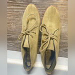 Tory Burch Women's Hilary Olive Green Suede Lace Up Chukka Bootie Size 7.5 Photo 1