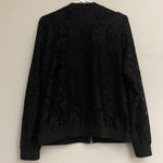 Xhilaration  womens black lace jacket size L Photo 6