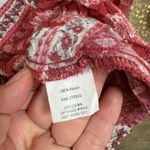 Show Me Your Mumu  Thatcher Tie Front Paisley Peasant Top XS Photo 4