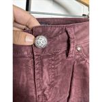 Silver Jeans NWT Purple Jeans SUKI JEGGING‎ SKINNY Corduroy stretch Low Rise Zip sz 26 x 31 Photo 2
