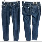 Miss Me  Signature Skinny Crop Women’s Size 27 Western Biker Ankle Jeans Photo 1