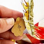 Handmade Reversible Floral And Chevron Sling Bag Hobo Tote Photo 3