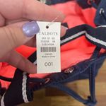 Talbots  Quilted Nylon Backpack NWT Travel Puffer Pocket Nautical Bucket Packable Photo 9