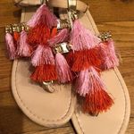 Mediterranean Fringe Sandal Size 7 Photo 0