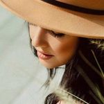 Women's Felt Panama Hats Classic Wide Brim with Belt Buckle (M Photo 1