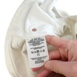 Anthropologie Pilcro White High Rise Flare Lace Hem Jeans Sz 28 Photo 2