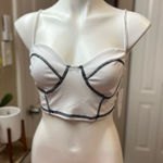 J for Justify  White crop top Photo 0