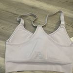 All In Motion  sports bra, NWT, light gray, removable pads Photo 2