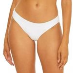 BECCA by Rebecca virtue Becca Pucker Up Adela Hipster Bikini Swimsuit Bottoms in White Size Large Photo 0