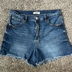 Kensie  dark wash denim jean shorts Photo 0