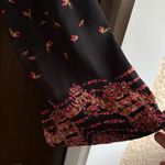 Free People Like New  Stevie Tunic Top / Minidress Black Combo Pattern Small $128 Photo 6