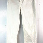 ZARA  4 Women's High Rise Raw Hem Jeans - White Photo 0