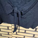 Saltwater Luxe  Black Crop Tank‎ Top Size Small Photo 2