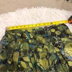 Ideology  Silk Sequin Midi Skirt‎ Green 10 Photo 4