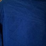 Talbots Quilted Velvet Blazer Jacket Royal Blue Button Holiday Office women’s 16 Photo 5