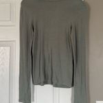 Aritzia Wilfred Grey Thermal Layering Mock Neck Sweater Gray Size M Photo 0