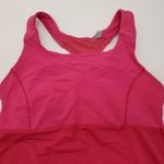 Athleta  Pink Orange Workout Racerback Tank Top Women's Size Small Athletic Photo 3