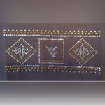 NEW West Virginia Mountaineers Women's 3/4 Sleeve Gray Rhinestones Top Small Photo 2