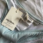 Rhythm NWT  Striped Noumea Ribbed Bikini Bottom Photo 2