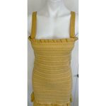 American Eagle Golden Yellow Smocked Dress NWT! Photo 6