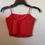 Everlane NWOT  RED CROP TANK | XS Photo 1