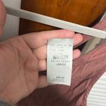 Buckle  Bodysuit Rose Mauve V Neck Crisscross Straps Bamboo Blend Women L Photo 5