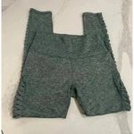 Aerie Leggings Women's Large Green Ruched Mesh Pull On Stretch Chill Play Move Photo 7