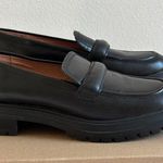Madewell The Bradley Lugsole Loafer in Leather in True Black, Size 9 Photo 2