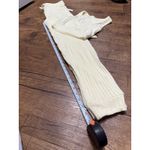 Forever 21 F21 Coquette baby butter yellow lounge set Photo 3