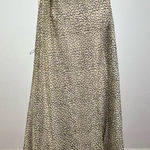 Badgley Mischka  x Cache One Shoulder Gold Dress Photo 0