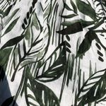 Tahari NEW  Linen Tropical Leaf Print Belted Shorts S Photo 5