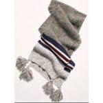 Free People  Rugby Stripe Tassel Scarf Photo 1