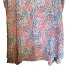 Fever Tunic Top Womens XL Multicolor Print Artsy Sleeveless Blouse Photo 3