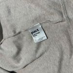 PACT Wmns Beige Organic Cotton Ribbed Sleeve Open Front Cardigan Sweater Sz M/L Tan Size L Photo 6